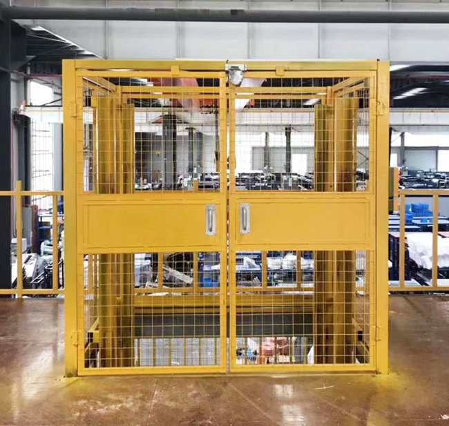 霞浦智能导轨式升降机亮相